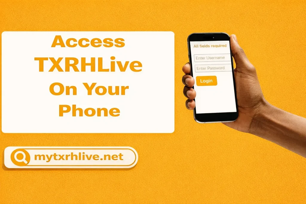 TXRH Live Portal for Texas Roadhouse Employees 6 Login TXRHLive on Mobile