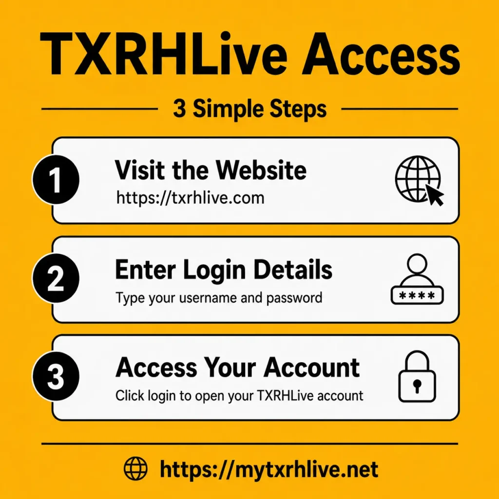 TXRHLIVE Login: Texas Roadhouse Employee Portal 1 Txrhlive Access